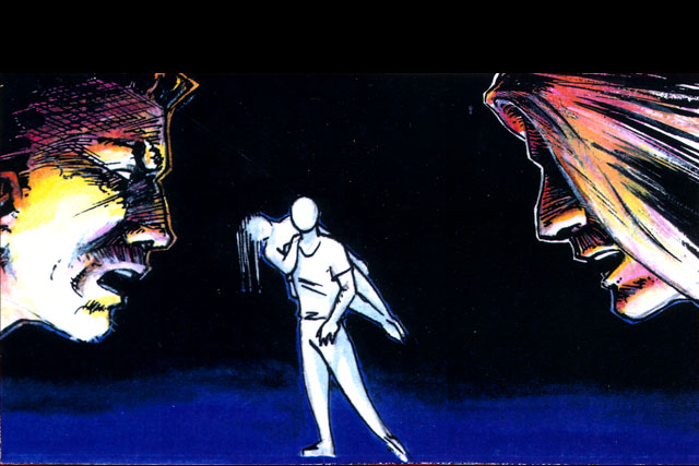 La nuit partagée - storyboard